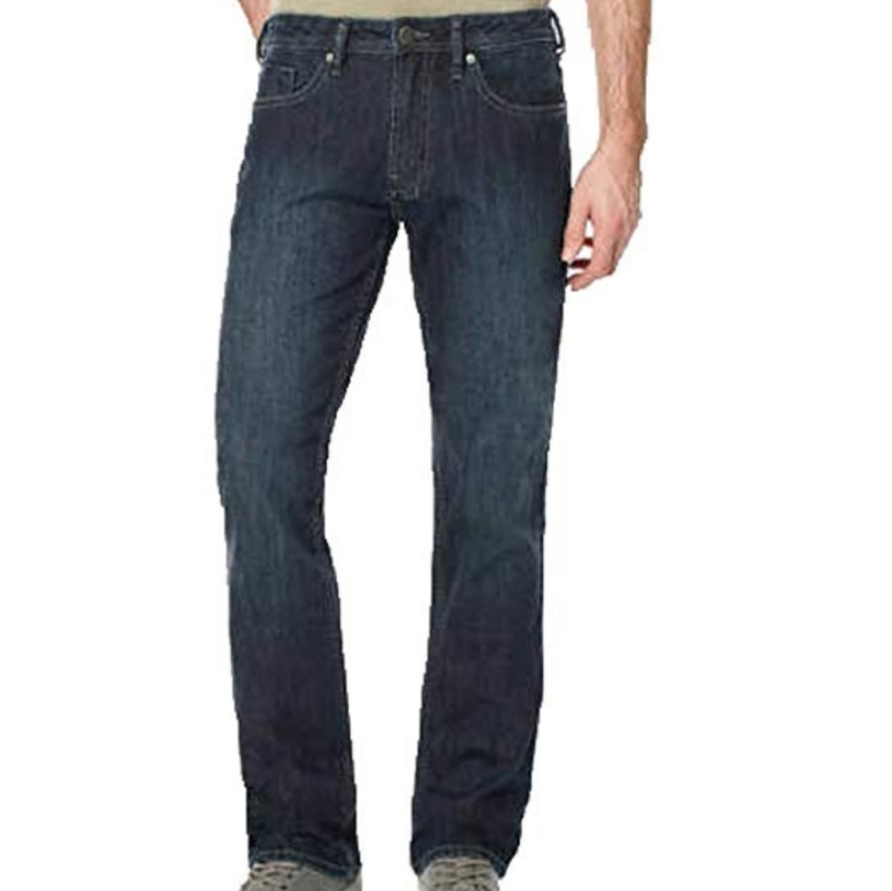 New Buffalo David Bitton Jeans Slim Stretch Straight Denim Dark Blue 32 34 36